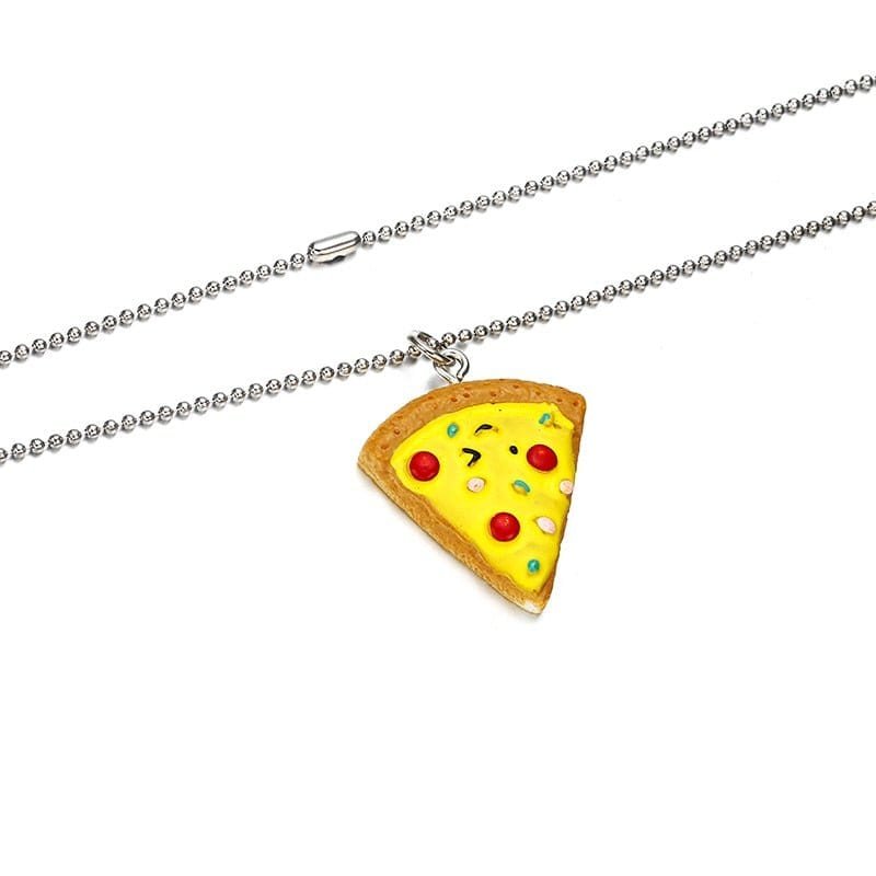 Pizza Slice Best Friend Necklaces