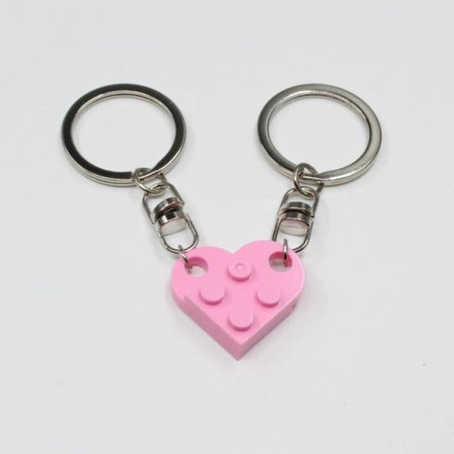 Porte-Clé Coeur Lego
