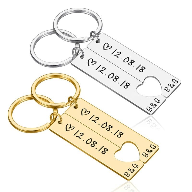 Porte-Clé Couple Date