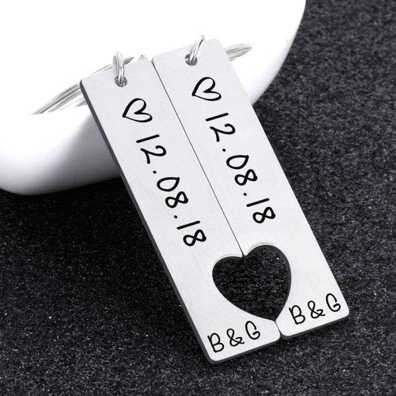 Porte-Clé Couple Date