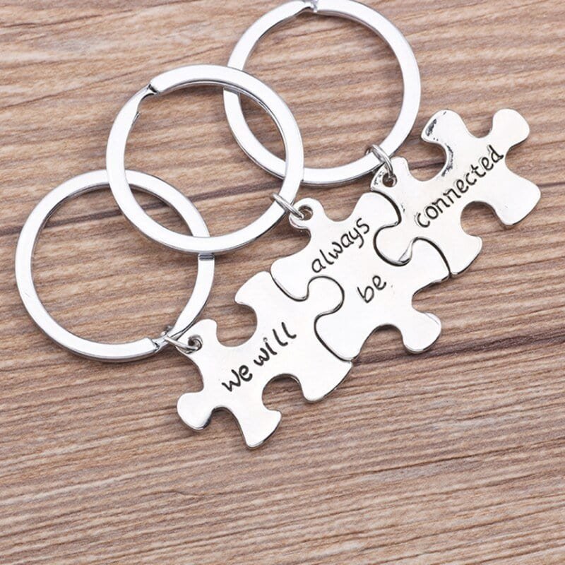 Puzzle Keychain Friendship