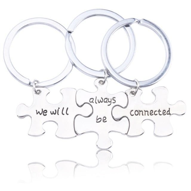 Puzzle Keychain Friendship