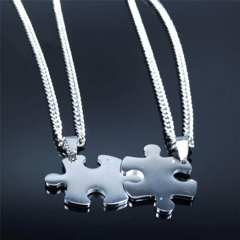 Puzzle Piece Best Friend Necklace