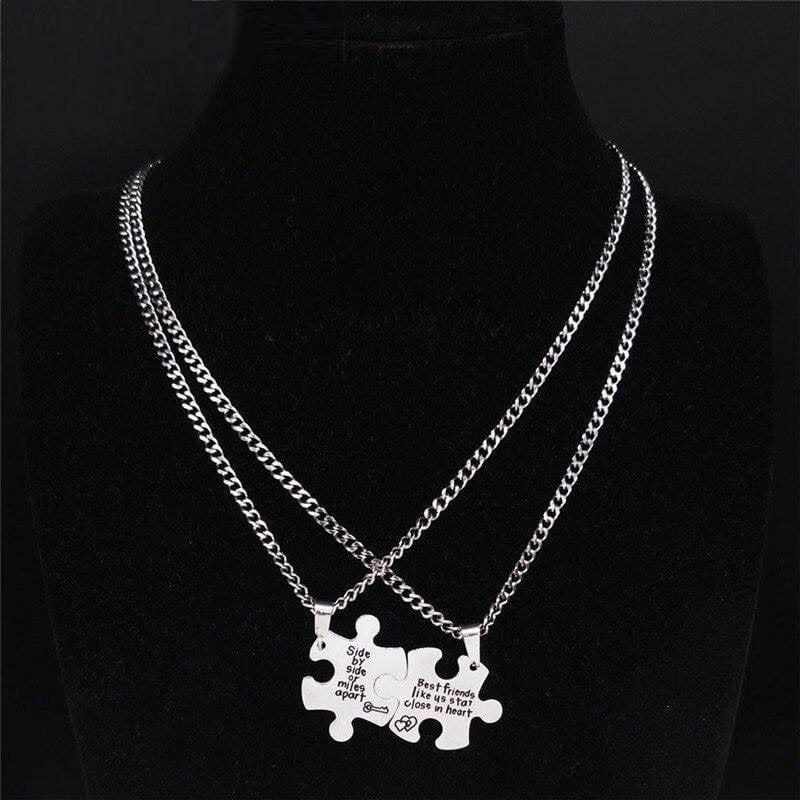 Puzzle Piece Best Friend Necklace