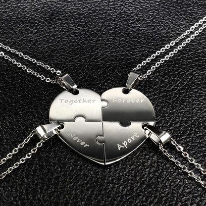 Set of 4 Best Friend Necklaces