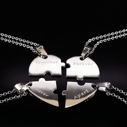 Set of 4 Best Friend Necklaces