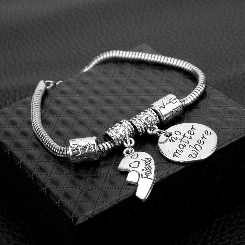 Silver Best Friend Bracelets