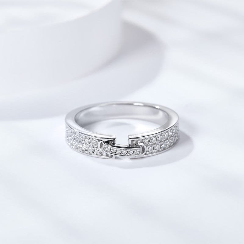 Silver Promise Rings for Couples