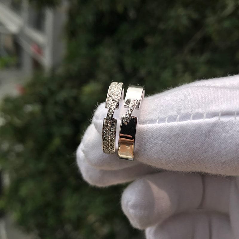 Silver Promise Rings for Couples