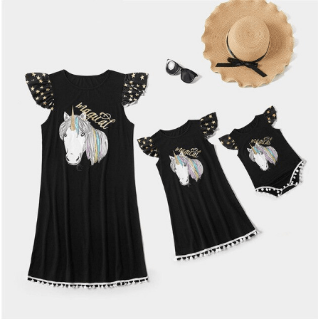Unicorn Matching Dress