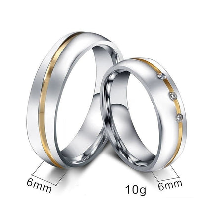 Wedding Silver Rings for Couples