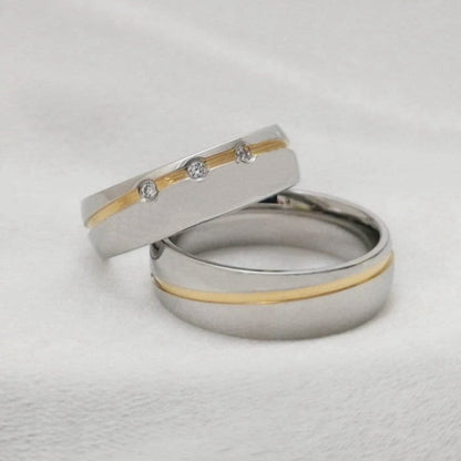 Wedding Silver Rings for Couples