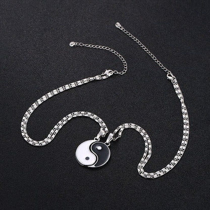 Yin Yang Friendship Necklaces